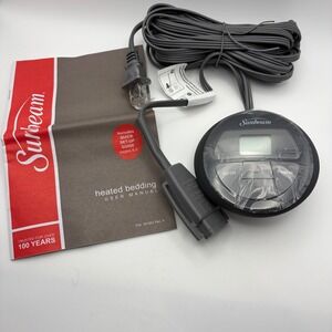 Sunbeam SleekSet Style Z85 Heated Bedding Controller 3-Pin 10 Heat Settings Grey